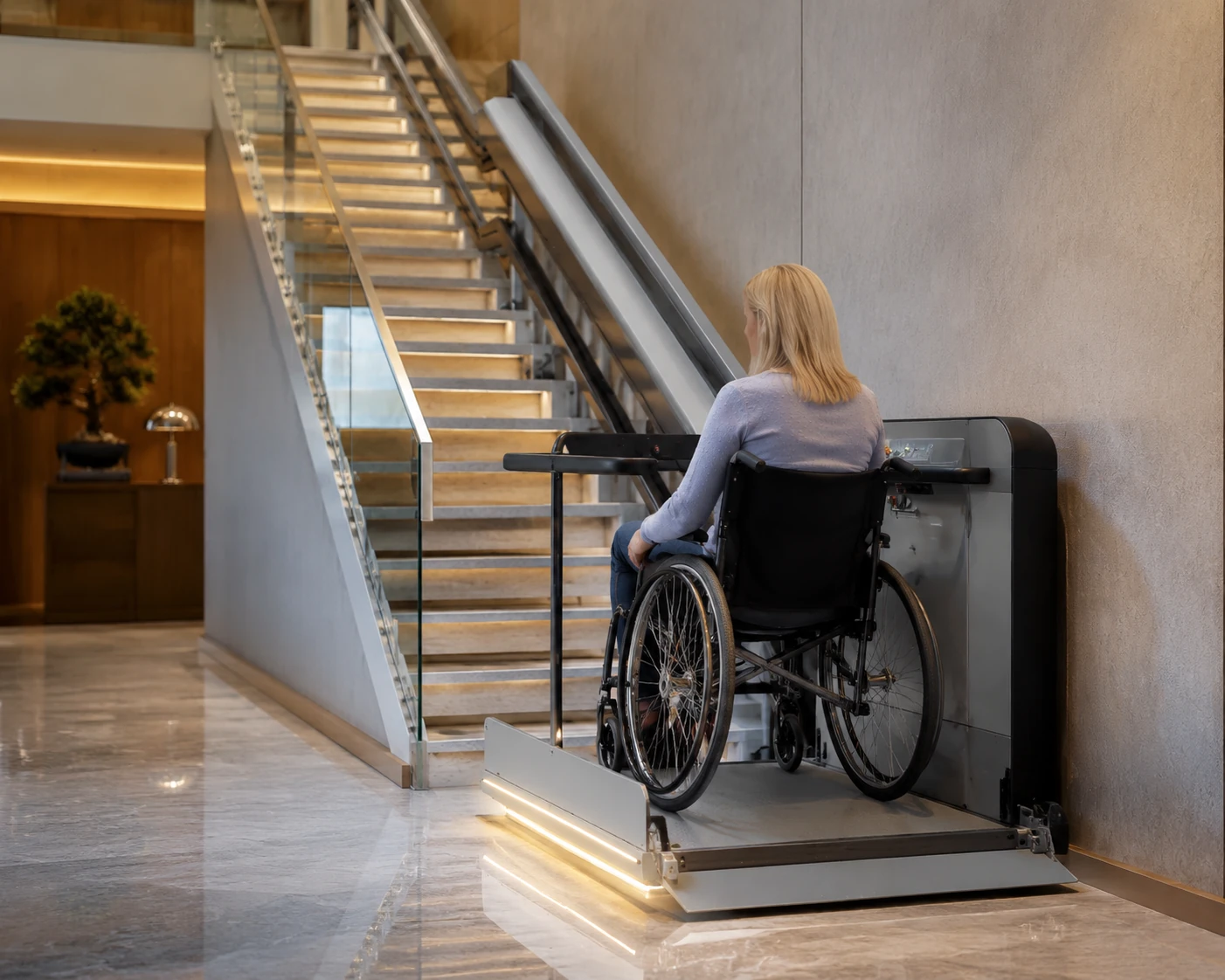 What Is a Wheelchair Platform Stair Lift?