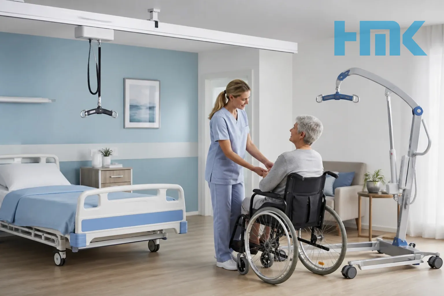 Ceiling-Mounted vs Mobile Patient Lifts