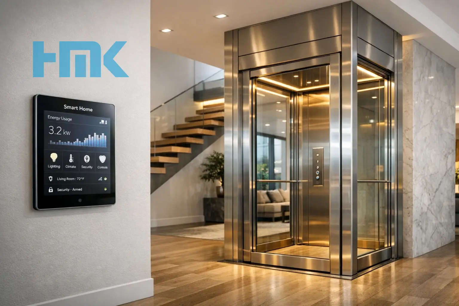 Smart Home Integration for Modern Home Lifts