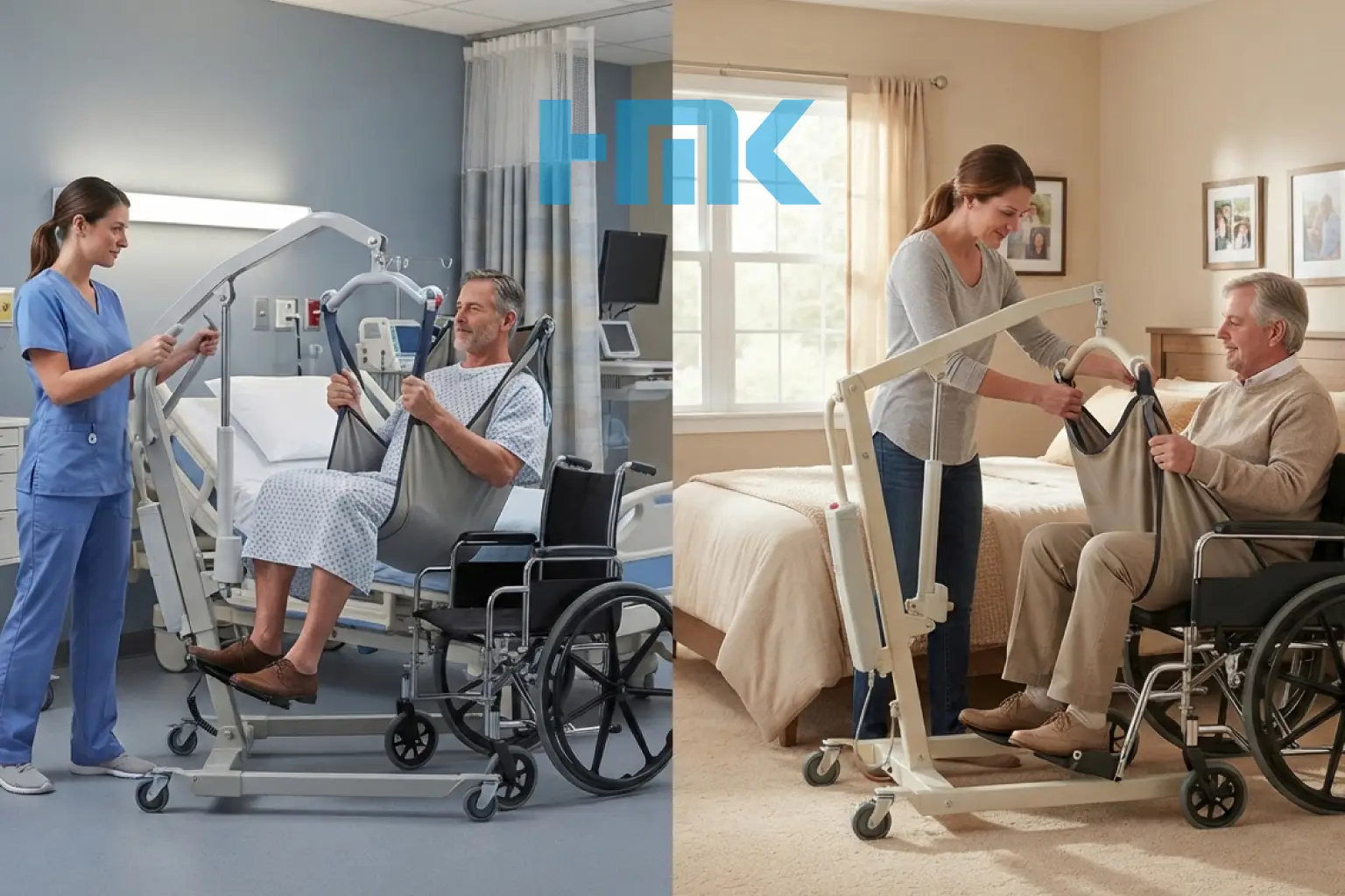 Patient Lifts for Hospitals vs Home Use: Key Differences