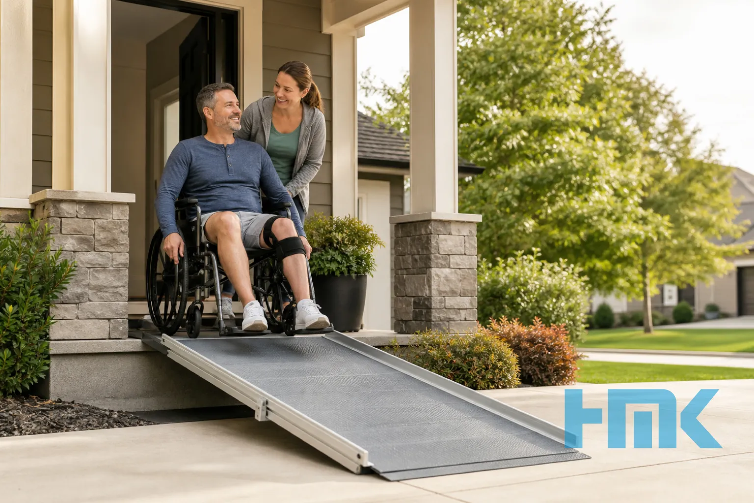 Temporary Wheelchair Ramps for Recovery After Surgery