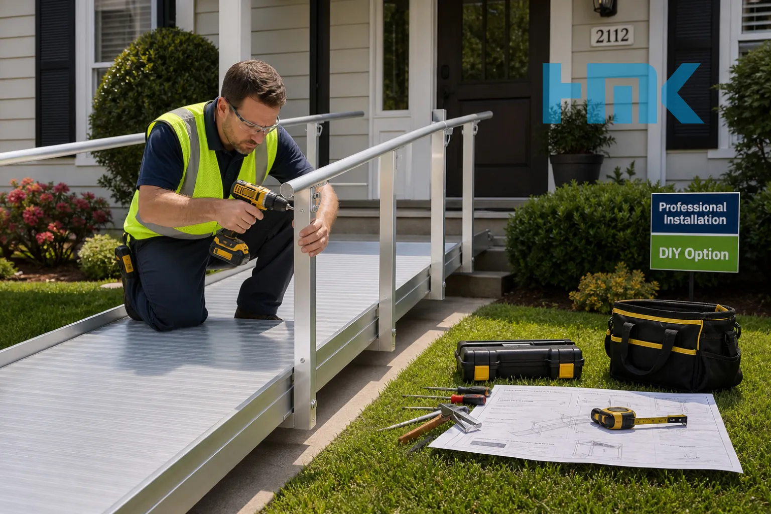 DIY vs Professional Wheelchair Ramp Installation
